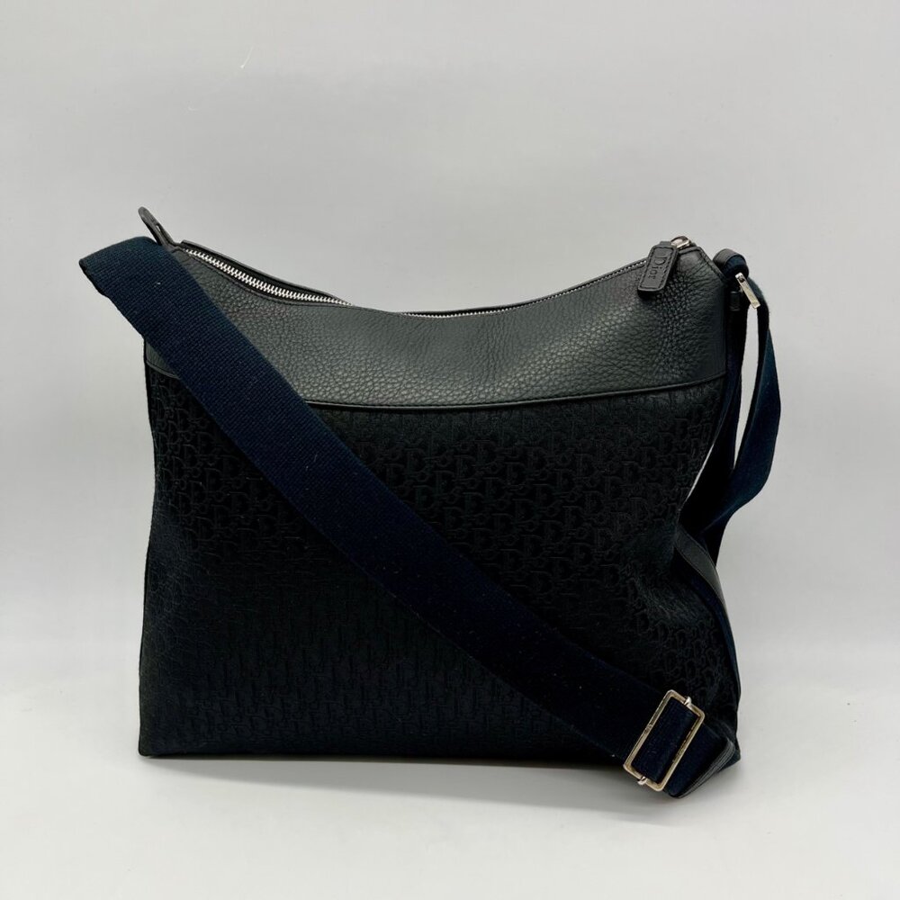 Dior Black Nylon Oblique Street Chic Messenger Bag - Picture 2 of 10